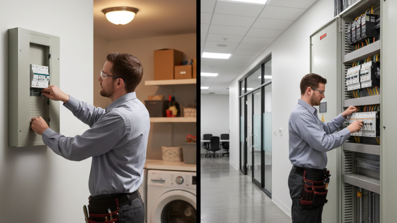 Residential vs. Commercial Services