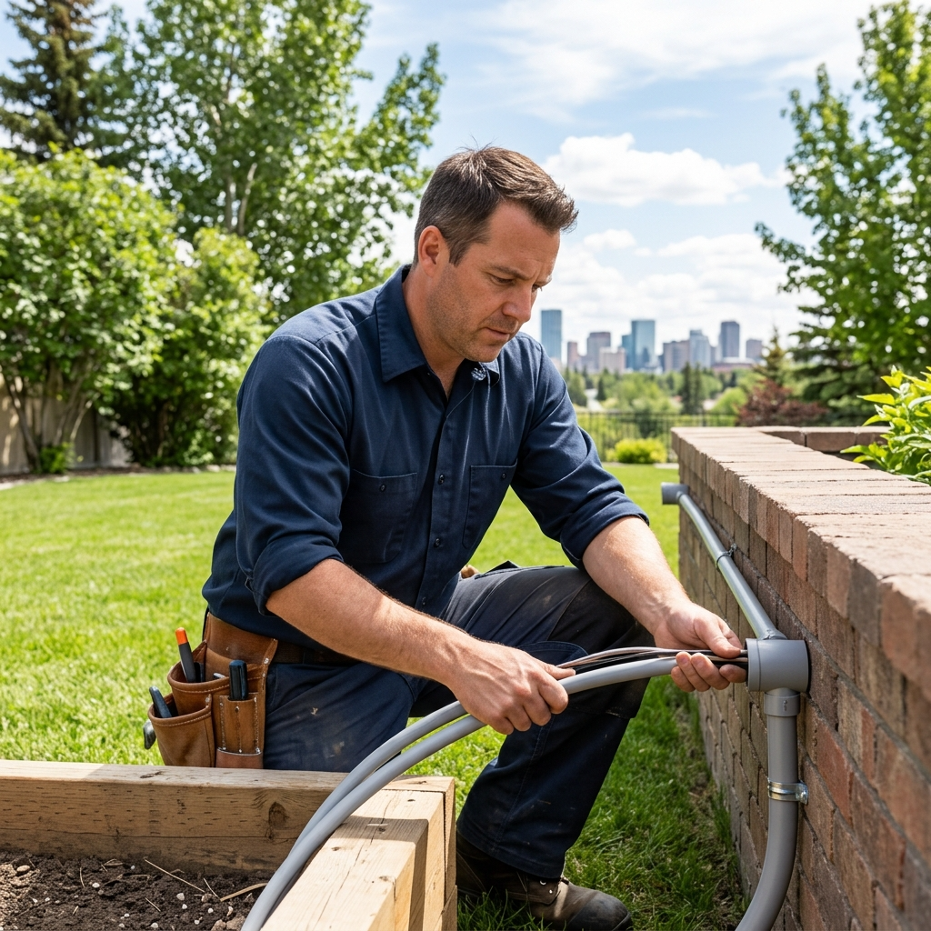 Outdoor and Landscape Lighting Installation in Calgary