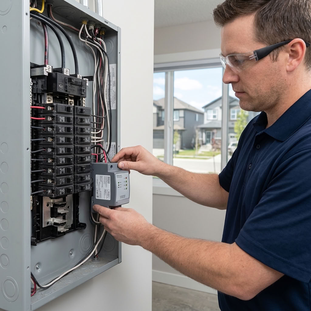 Commercial surge protection installation for Calgary office electrical system