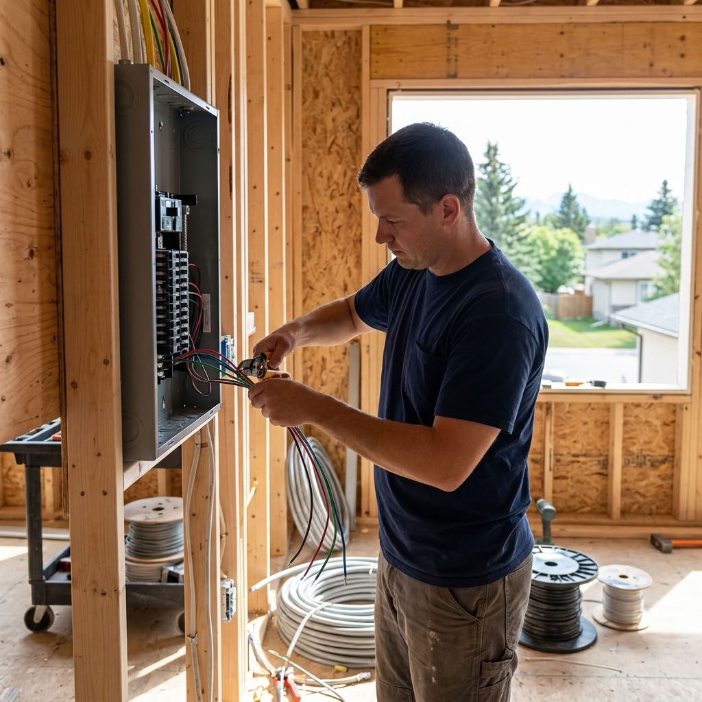 What Electrical Work Is Typically Required During a Home Addition?